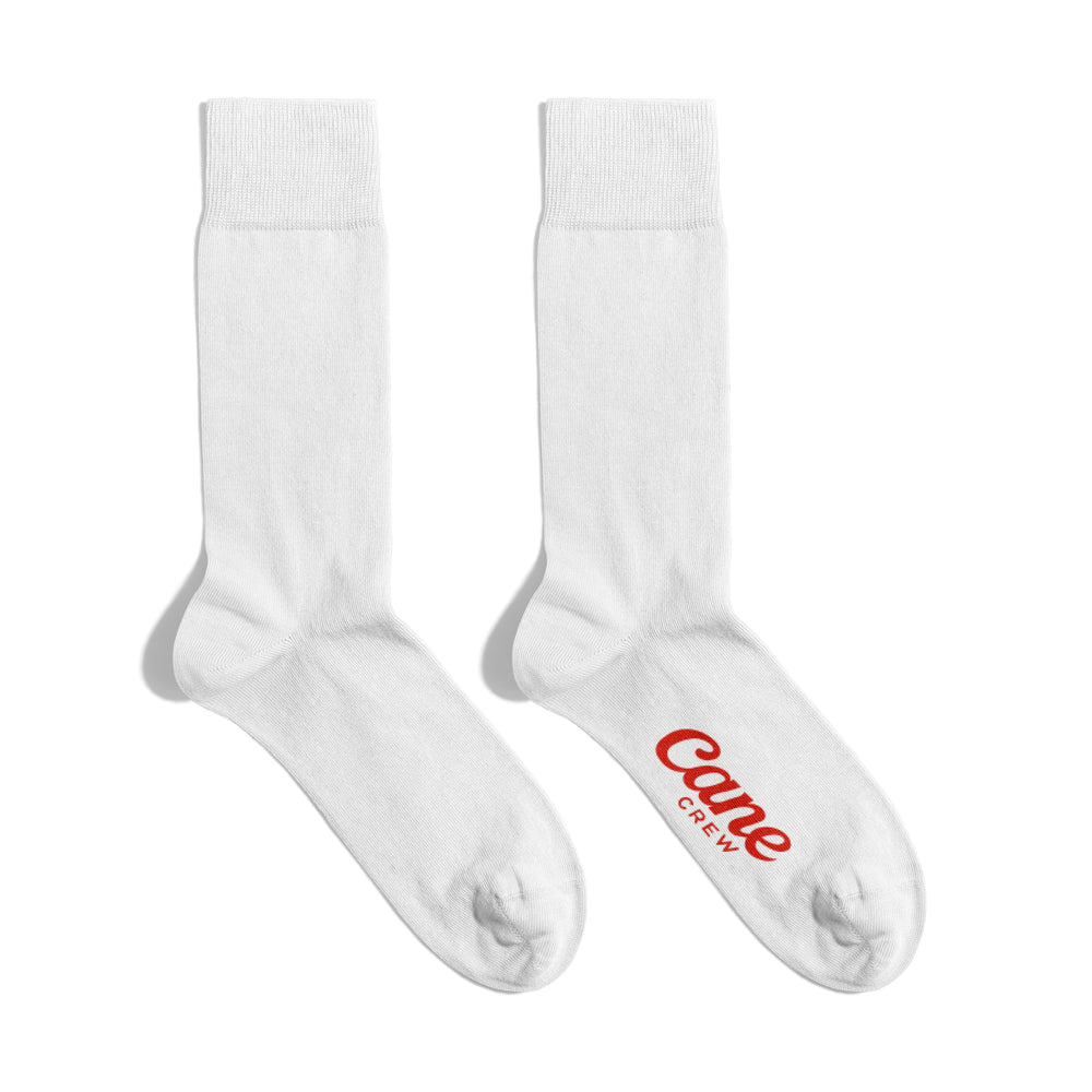 Classic White Crew Sock