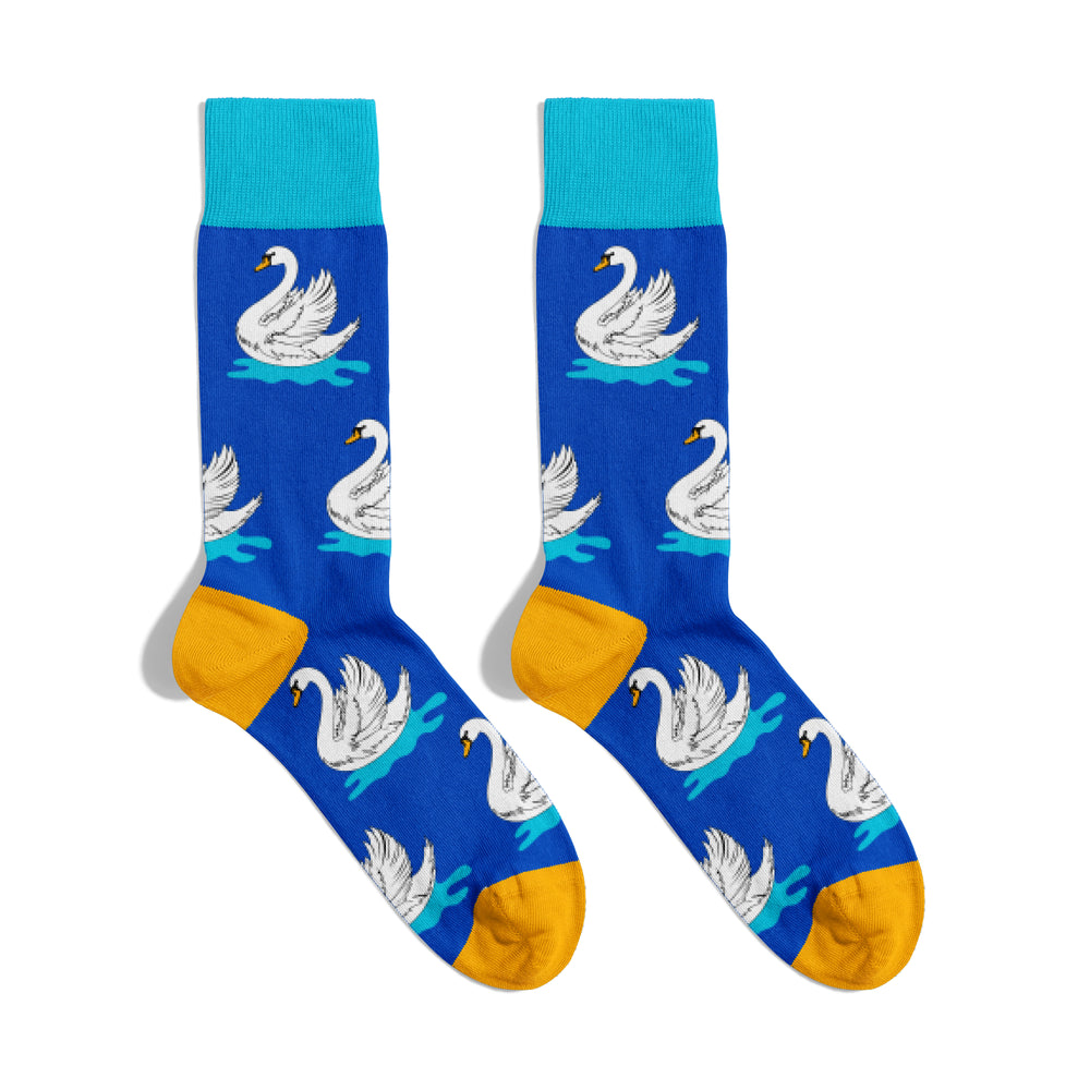 Swan Lake Crew Sock