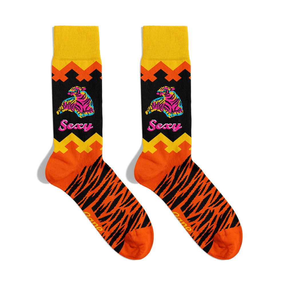 Sexy Tiger Crew Sock